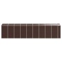 Brown galvanized steel garden shed 191x810x198 cm by vidaXL, Sheds - Ref: Foro24-3188272, Price: 962,65 €, Discount: %
