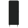 Black engineered wood sideboard 69.5x34x90 cm by vidaXL, Sideboards - Ref: Foro24-827765, Price: 90,45 €, Discount: %
