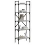 Librería de 5 estantes madera gris Sonoma 56x31,5x174 cm de vidaXL, Librerías y estanterías - Ref: Foro24-833346, Precio: 58,...