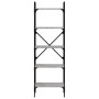5-shelf Sonoma gray wood bookcase 56x31.5x174 cm by vidaXL, Bookcases and shelves - Ref: Foro24-833346, Price: 59,81 €, Disco...