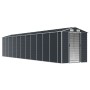 Galvanized steel garden shed anthracite 191x980x198 cm by vidaXL, Sheds - Ref: Foro24-3188263, Price: 1,00 €, Discount: %