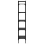 Bookcase with 5 shelves black engineered wood 56x31.5x174cm by vidaXL, Bookcases and shelves - Ref: Foro24-833343, Price: 60,...