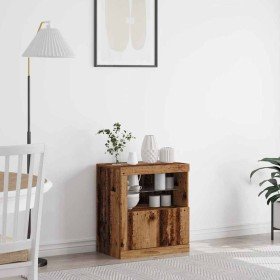 Vitrina Marrón 60.5 x 37 x 67 cm Madera contrachapada