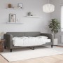 Sofa bed with dark gray fabric mattress 90x190 cm by vidaXL, Beds and slatted bases - Ref: Foro24-3196809, Price: 308,50 €, D...
