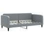 Sofá cama con colchón tela gris claro 90x190 cm de vidaXL, Camas y somieres - Ref: Foro24-3196808, Precio: 312,97 €, Descuent...