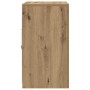 Armario auxiliar 2 pcs Roble artisan 41 x 37 x 67 cm