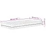 Colchón de espuma dureza 2 3 blanco 80x200 cm de vidaXL, Colchones - Ref: Foro24-356338, Precio: 145,39 €, Descuento: %