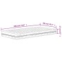 Foam mattress hardness 2 3 white 90x190 cm by vidaXL, Mattresses - Ref: Foro24-356339, Price: 127,67 €, Discount: %