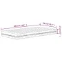 Foam mattress hardness 2 3 white 90x190 cm by vidaXL, Mattresses - Ref: Foro24-356339, Price: 125,45 €, Discount: %