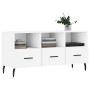 Weißer TV-Schrank aus Holzwerkstoff, 102 x 36 x 50 cm von vidaXL, TV-Möbel - Ref: Foro24-829052, Preis: 84,48 €, Rabatt: %