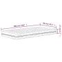Colchón de espuma dureza 2 3 blanco 90x200 cm de vidaXL, Colchones - Ref: Foro24-356341, Precio: 158,17 €, Descuento: %