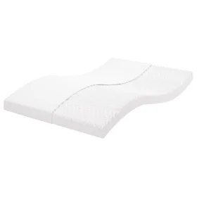 7-zone foam mattress hardness 20 ILD white 120x200 cm by vidaXL, Mattresses - Ref: Foro24-356354, Price: 125,59 €, Discount: %