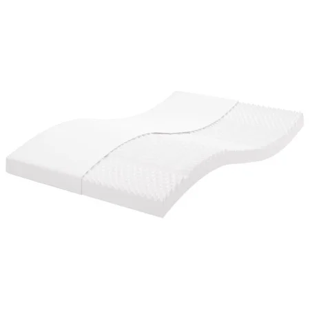 7-Zonen-Schaumstoffmatratze Härte 20 ILD weiß 120x200 cm von vidaXL, Matratzen - Ref: Foro24-356354, Preis: 125,57 €, Rabatt: %