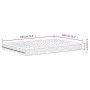 Schaumstoffmatratze Härte 2 3 weiß 140x190 cm von vidaXL, Matratzen - Ref: Foro24-356344, Preis: 199,01 €, Rabatt: %