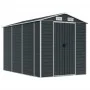 Garden shed anthracite galvanized steel 191x300x198 cm by vidaXL, Sheds - Ref: Foro24-3188255, Price: 510,45 €, Discount: %