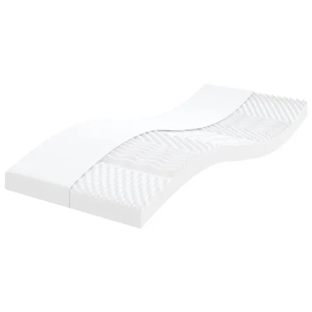 7-Zonen-Schaumstoffmatratze Härte 20 ILD weiß 80x200 cm von vidaXL, Matratzen - Ref: Foro24-356349, Preis: 96,75 €, Rabatt: %