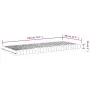 7-Zonen-Schaumstoffmatratze Härte 20 ILD weiß 90x190 cm von vidaXL, Matratzen - Ref: Foro24-356350, Preis: 95,29 €, Rabatt: %