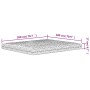 Schaumstoffmatratze Härte 2 3 weiß 180x200 cm von vidaXL, Matratzen - Ref: Foro24-356347, Preis: 211,37 €, Rabatt: %