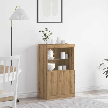 Vitrina Marrón 60 x 37 x 100 cm Madera contrachapada