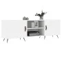 Engineered wood TV stand in white, 150x30x50 cm by vidaXL, TV Furniture - Ref: Foro24-829068, Price: 87,18 €, Discount: %