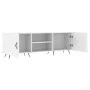 Engineered wood TV stand in white, 150x30x50 cm by vidaXL, TV Furniture - Ref: Foro24-829068, Price: 87,18 €, Discount: %