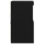 Vitrina Roble negro 41 x 37 x 67 cm Madera contrachapada