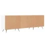 Engineered wood TV stand in white, 150x30x50 cm by vidaXL, TV Furniture - Ref: Foro24-829068, Price: 87,18 €, Discount: %