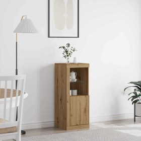 Vitrina Roble artisan 41 x 37 x 100 cm Madera contrachapada