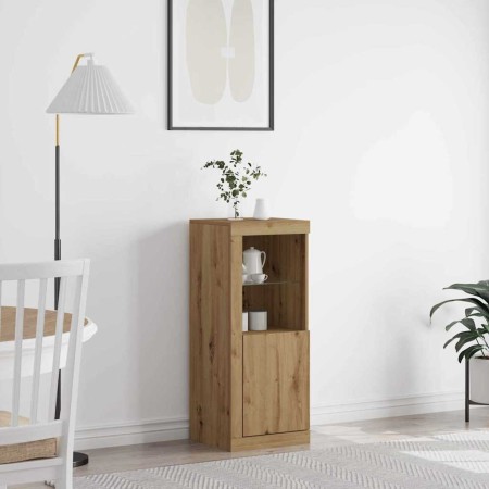 Vitrina Roble artisan 41 x 37 x 100 cm Madera contrachapada