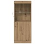 Vitrina Roble artisan 41 x 37 x 100 cm Madera contrachapada