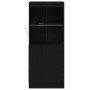 Vitrina Roble negro 41 x 37 x 100 cm Madera contrachapada