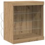 Vitrina Roble artisan 60.5 x 37 x 67 cm Madera contrachapada