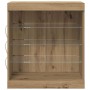 Vitrina Roble artisan 60.5 x 37 x 67 cm Madera contrachapada