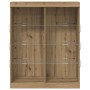 Vitrina Roble artisan 41 x 37 x 100 cm Madera contrachapada