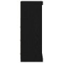 Vitrina Roble negro 41 x 37 x 100 cm Madera contrachapada