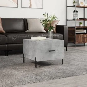 Concrete gray engineered wood coffee table 50x50x40 cm by vidaXL, Coffee table - Ref: Foro24-829420, Price: 42,14 €, Discount: %