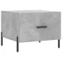 Concrete gray engineered wood coffee table 50x50x40 cm by vidaXL, Coffee table - Ref: Foro24-829420, Price: 42,14 €, Discount: %
