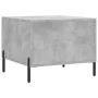 Concrete gray engineered wood coffee table 50x50x40 cm by vidaXL, Coffee table - Ref: Foro24-829420, Price: 42,14 €, Discount: %