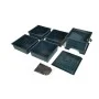 Criadero de gusanos de 4 bandejas 42x42x60 cm de vidaXL, Accesorios de jardinería - Ref: Foro24-40585, Precio: 104,56 €, Desc...