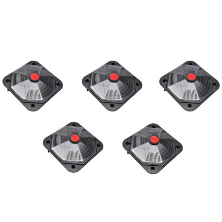 Calentador solar para piscina 735 W, set de 5 unidades de vidaXL, Climatizadores de piscina - Ref: Foro24-160686, Precio: 614...