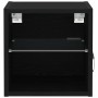 Gabinete de TV 2 pcs Negro 30 x 28.5 x 30 cm