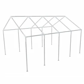 Steel structure for party tent 8 x 4 m by vidaXL, Structures for tents and gazebos - Ref: Foro24-40154, Price: 617,77 €, Disc...