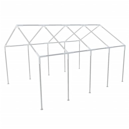 Stahlkonstruktion für Partyzelt 8 x 4 m von vidaXL, Strukturen für Zelte und Pavillons - Ref: Foro24-40154, Preis: 625,87 €, ...