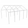 Steel structure for party tent 8 x 4 m by vidaXL, Structures for tents and gazebos - Ref: Foro24-40154, Price: 625,87 €, Disc...