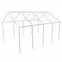 Steel structure for party tent 8 x 4 m by vidaXL, Structures for tents and gazebos - Ref: Foro24-40154, Price: 617,77 €, Disc...