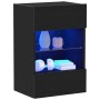 Gabinete de TV Negro 40 x 30 x 60.5 cm Madera contrachapada