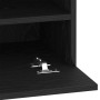 Gabinete de TV Negro 40 x 30 x 60.5 cm Madera contrachapada