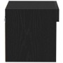 Gabinete de TV Roble negro 40 x 30 x 30 cm Madera contrachapada