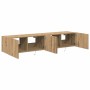 Mueble de TV Montado en la Pared Roble artisan 80 x 35 x 31 cm