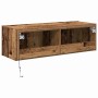 Mueble de TV Montado en la Pared Madera vieja 100 x 35 x 31 cm